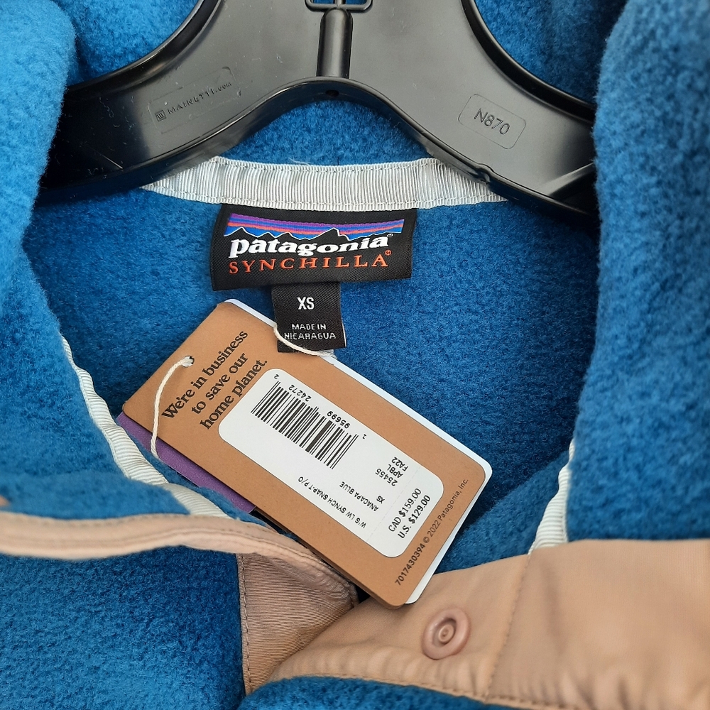 NWT Patagonia Synchilla Snap-T Size XS - Picture 3 of 12